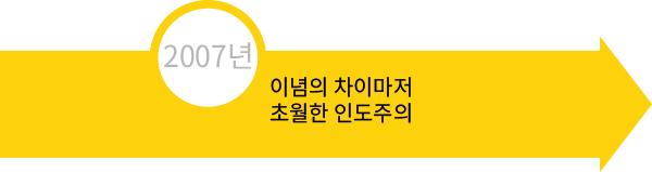 2007년 이념의 차이마저초월한 인도주의